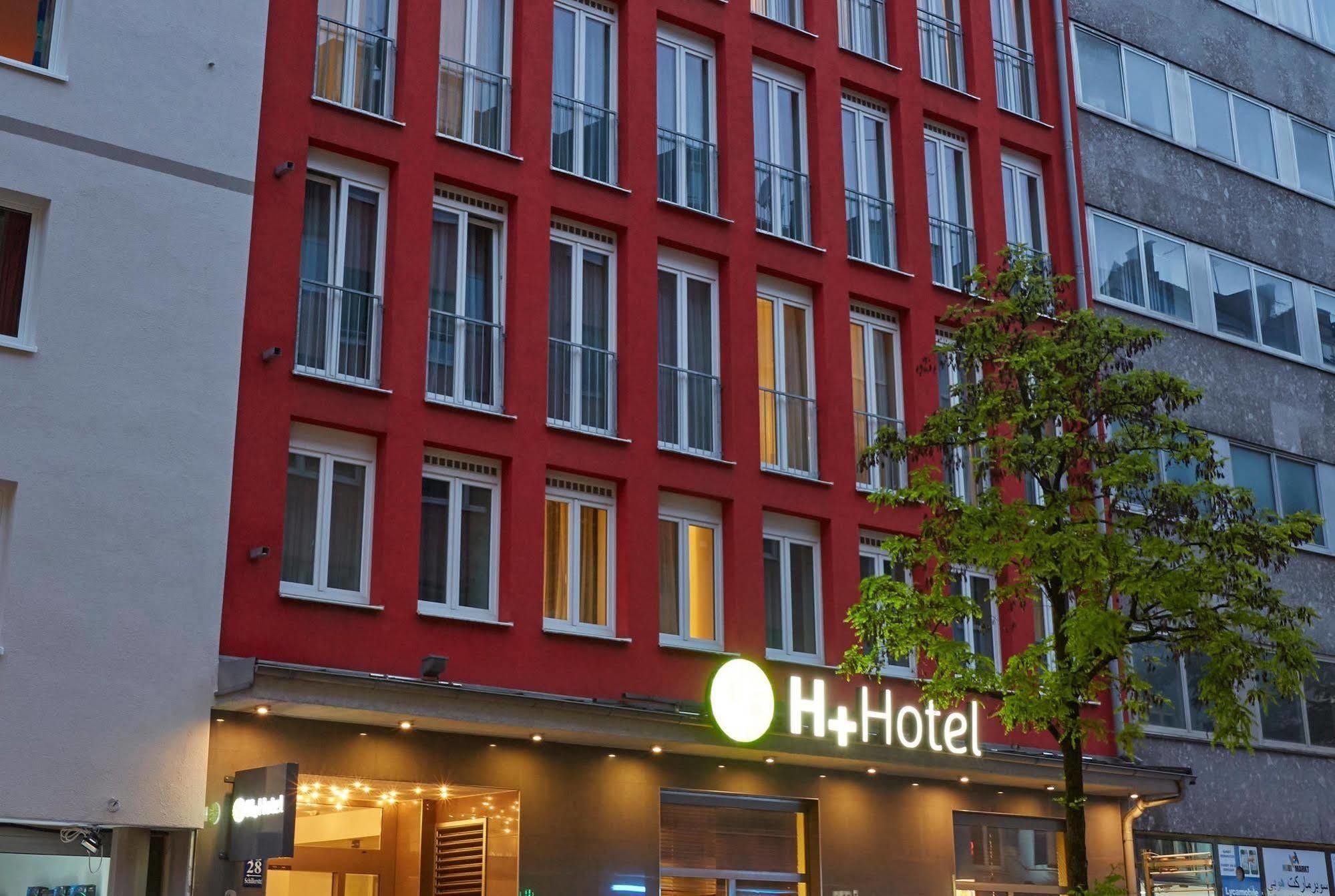 H+ Hotel Muenchen Munique Exterior foto